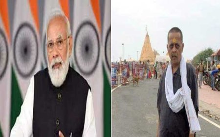 पुराने दोस्त लव कुमार से ‘बतियाने’ कृष्ण की तरह ‘दौड़े’ मोदी