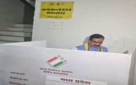 भाजपा ने अटेर के 16 मतदान केंद्रों पर पुर्नमतदान कराने की चुनाव आयोग से की मांग