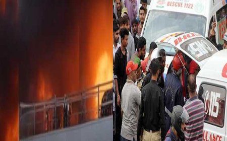 कराची में शॉपिंग मॉल में आग लगने से 11 की मौत, 20 से अधिक झुलसे