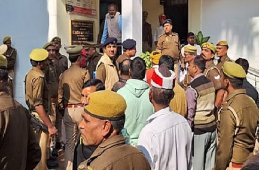 जौनपुर में डीएम दफ्तर के सामने दंपत्ति ने किया आत्मदाह का प्रयास