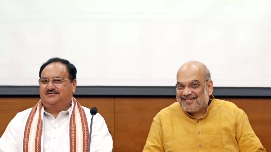 शाह,नड्डा बंगाल में पार्टी ताकत की समीक्षा करने कोलकाता पहुंचे