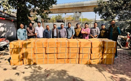 मैहर पुलिस की सूचना पर थाना क्राइम ब्रांच की टीम द्वारा कोडीन युक्त कोरेक्स कफ सीरप की 127 पेंटिया कीमती 25,90,800/- के साथ आरोपी को किया गिरफ्तार