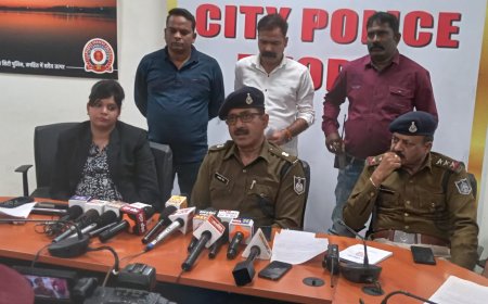 शातिर गैंग का पर्दाफाश कर आरोपियों को किया गिरफ्तार