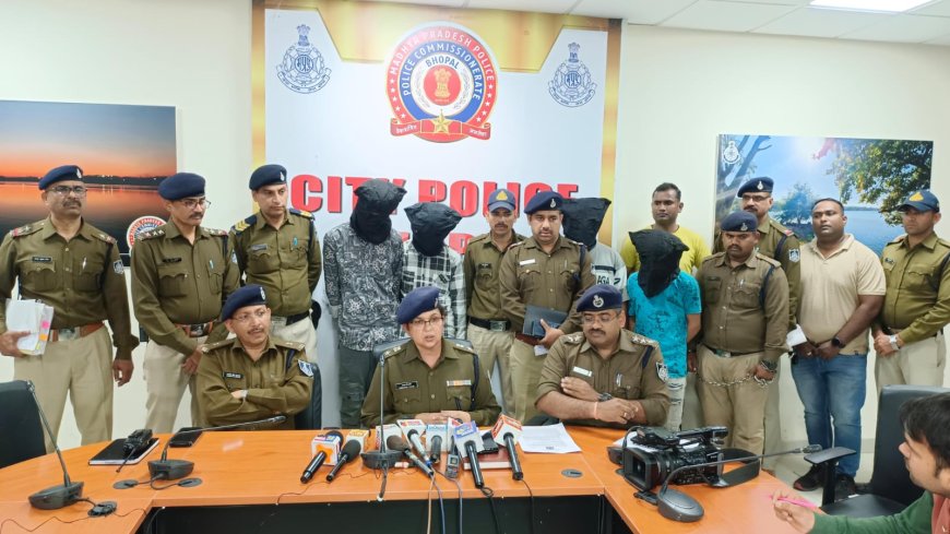 अवधपुरी पुलिस को मिली बड़ी सफलता, अपहरण कर लूट करने वाली गैंग का खुलासा