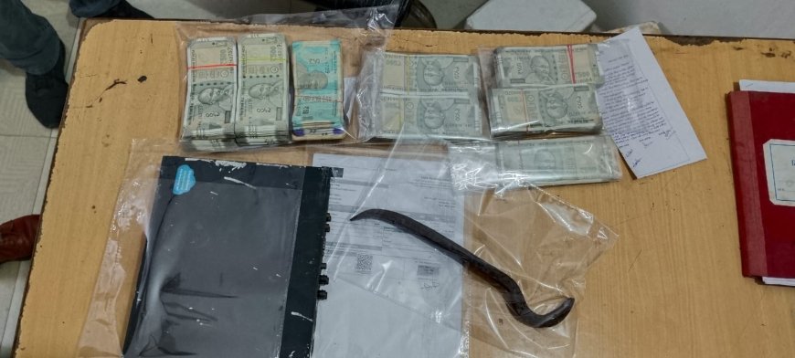 थाना ऐशबाग पुलिस द्वारा दो शातिर चोर नकबजनों को घटना के 24 घंटे के अंदर किया गिरफ्तार