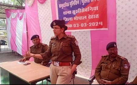 थाना सूखीसेवानिया परिसर में हुआ जनसंवाद कार्यक्रम का आयोजन*  _Sdop प्रिया सिंधी ने दिए सायबर सुरक्षा और बचाव के सुझाव_