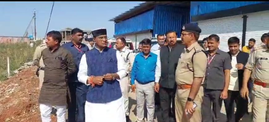 नरेला विधानसभा में अवैध कॉलोनियों पर मंत्री सारंग के सख्त तेवर