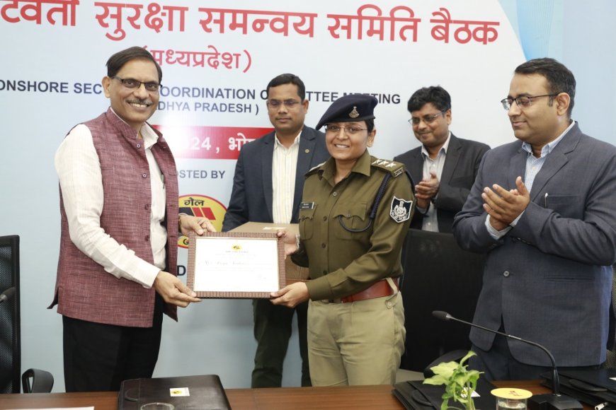 पेट्रोलियम संपत्तियों की सुरक्षा मध्य प्रदेश पुलिस* *के लिए सर्वोपरि  : डीजीपी*