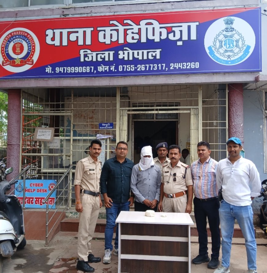 अवैध शराव तस्करी के मामले में फरार चल रहा 10 हजार का ईनामी आरोपी को थाना कमला नगर पुलिस द्वारा किया गिरफ्तार